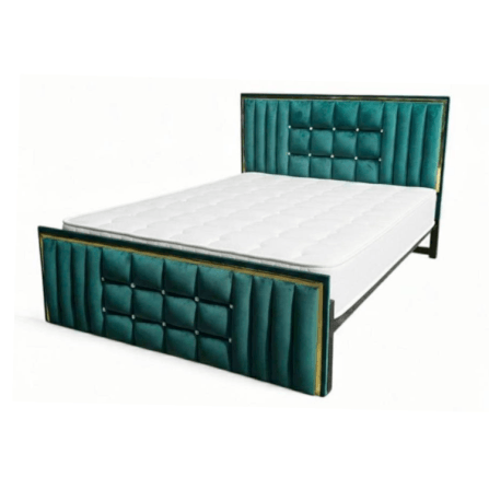 ฐานรองหัวเตียง 5 ฟุต WISDOM DESIGN FURNITURE รุ่น TWIN สีเขียว_1